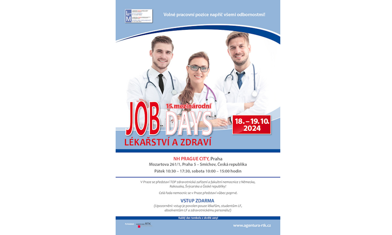 Fifteenth International Day of Work in Medicine and Health in Prague on 18-19 October 2024 – WN24.cz – World News 24